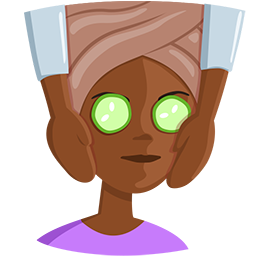 Person Getting Massage: Medium-Dark Skin Tone