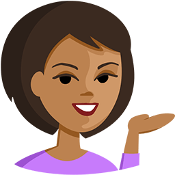 Person Tipping Hand: Medium Skin Tone