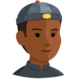 Person with Skullcap: Medium-Dark Skin Tone