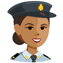 Police Officer: Medium Skin Tone