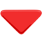 Red Triangle Pointed Down