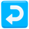Right Arrow Curving Left