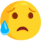 Sad but Relieved Face
