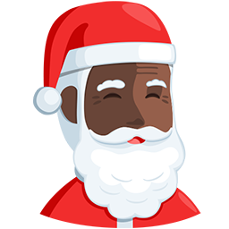 Santa Claus: Dark Skin Tone