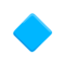 Small Blue Diamond
