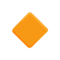 Small Orange Diamond