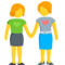 Women Holding Hands