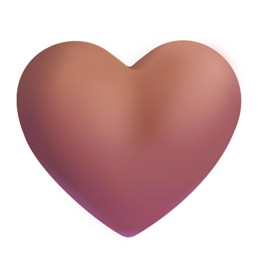 Corazón Marrón Corazón Marrón