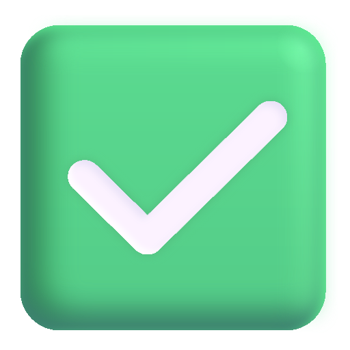 Botón De Marca De Verificación Botón De Marca De Verificación