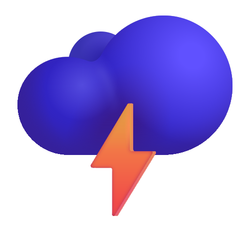 Nube Con Rayo Nube Con Rayo