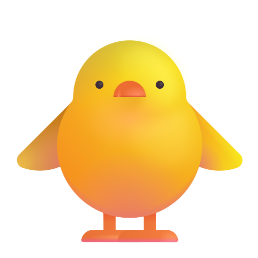 Pollito De Frente Pollito De Frente