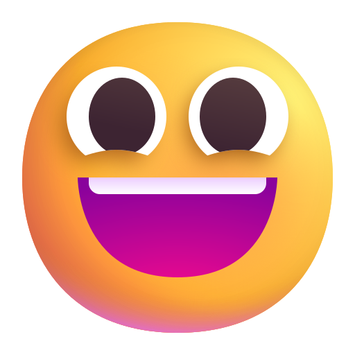 Cara Sonriendo Con Ojos Grandes Cara Sonriendo Con Ojos Grandes
