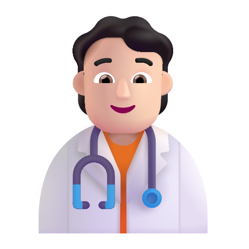 Profesional Sanitario: Tono de Piel Claro Profesional Sanitario: Tono de Piel Claro