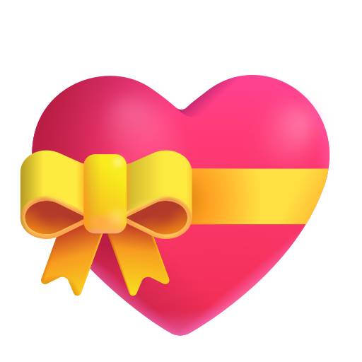 Corazón Con Lazo Corazón Con Lazo