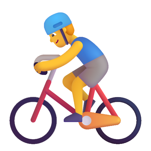Hombre En Bicicleta Hombre En Bicicleta