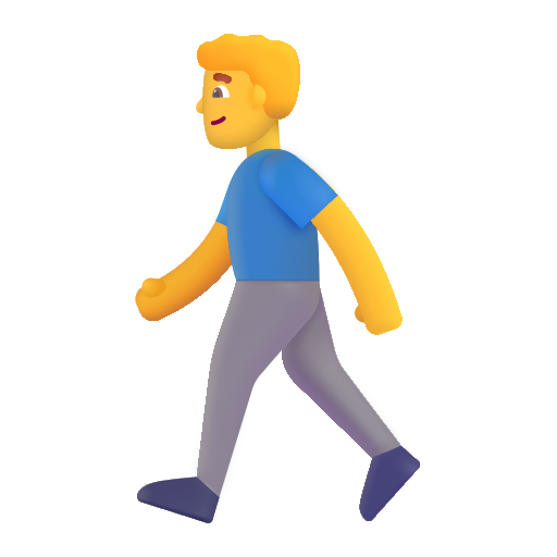 Hombre Caminando Hombre Caminando