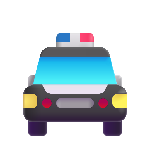 Coche De Policía Próximo Coche De Policía Próximo