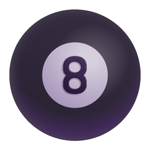 Bola Negra De Billar Bola Negra De Billar