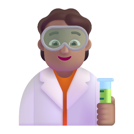 Profesional De La Ciencia: Tono de Piel Medio Profesional De La Ciencia: Tono de Piel Medio