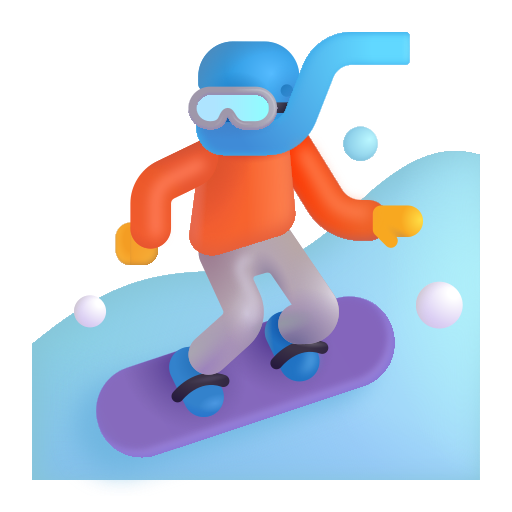 Practicante De Snowboard Practicante De Snowboard
