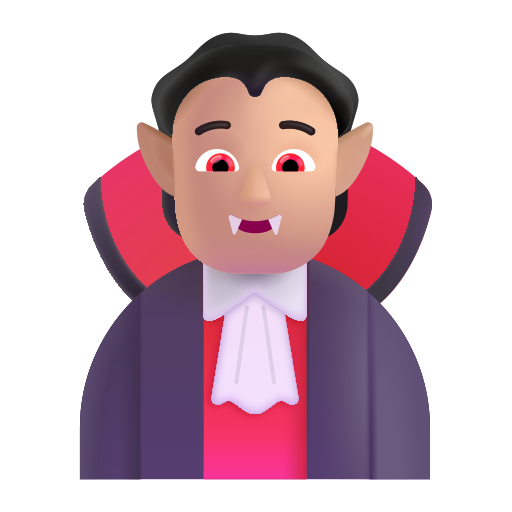 Vampiro: Tono de Piel Claro Medio Vampiro: Tono de Piel Claro Medio