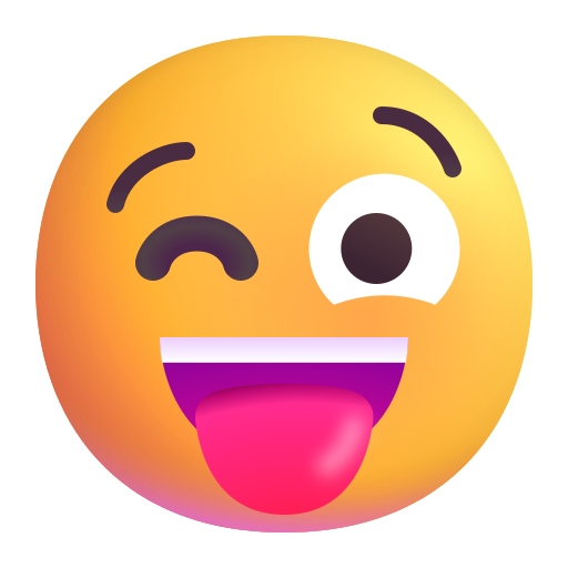 Cara Sacando La Lengua Y Guiñando Un Ojo Cara Sacando La Lengua Y Guiñando Un Ojo