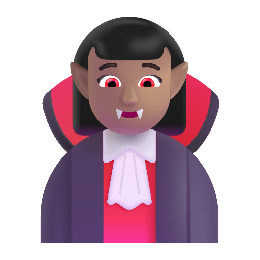 Vampiresa: Tono de Piel Medio Vampiresa: Tono de Piel Medio