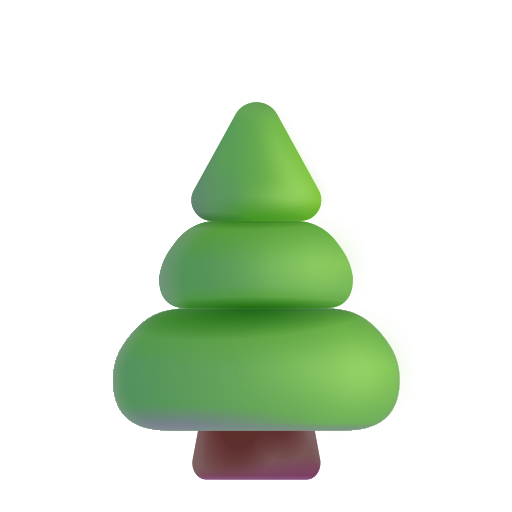 Árbol De Hoja Perenne Árbol De Hoja Perenne