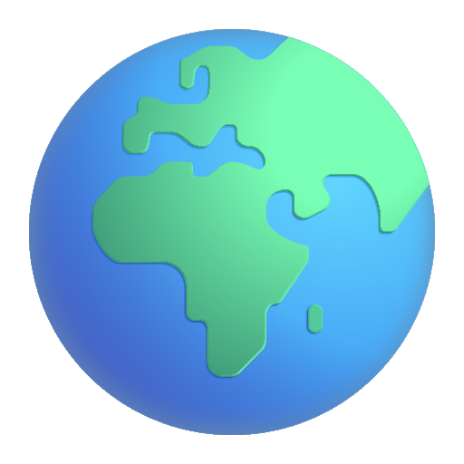Globo Terráqueo Mostrando Europa Y África Globo Terráqueo Mostrando Europa Y África