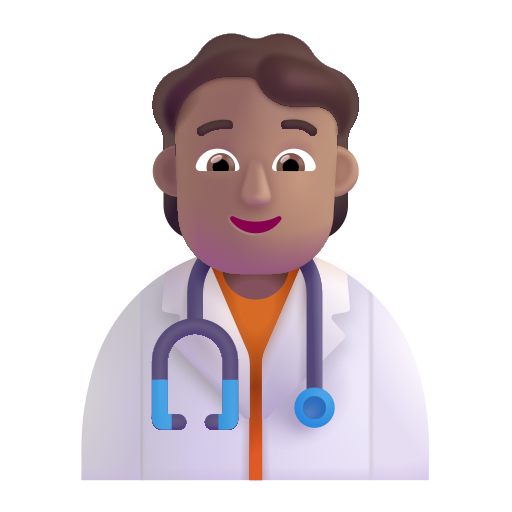 Profesional Sanitario: Tono de Piel Medio Profesional Sanitario: Tono de Piel Medio