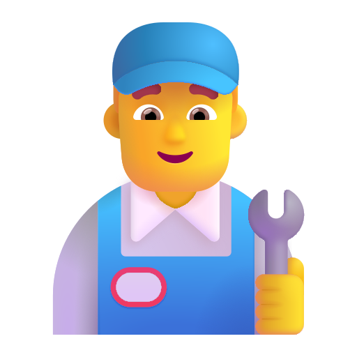 Profesional De La Mecánica Hombre Profesional De La Mecánica Hombre