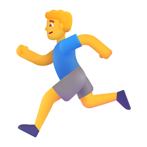 Hombre Corriendo Hombre Corriendo