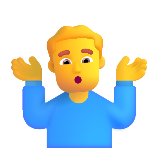 Hombre Encogido De Hombros Hombre Encogido De Hombros