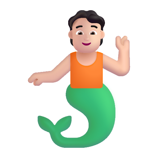 Persona Sirena: Tono de Piel Claro Persona Sirena: Tono de Piel Claro