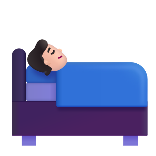 Persona En La Cama: Tono de Piel Claro Persona En La Cama: Tono de Piel Claro