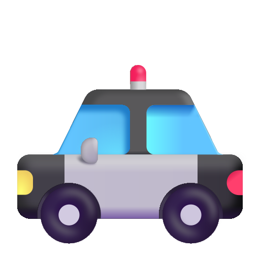 Coche De Policía Coche De Policía