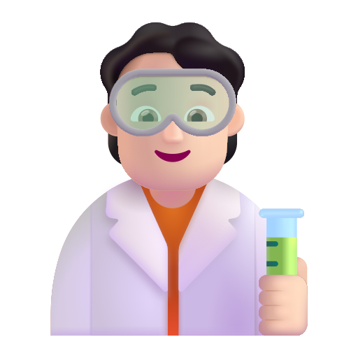 Profesional De La Ciencia: Tono de Piel Claro Profesional De La Ciencia: Tono de Piel Claro