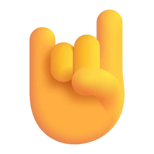 Mano Haciendo El Signo De Cuernos Mano Haciendo El Signo De Cuernos