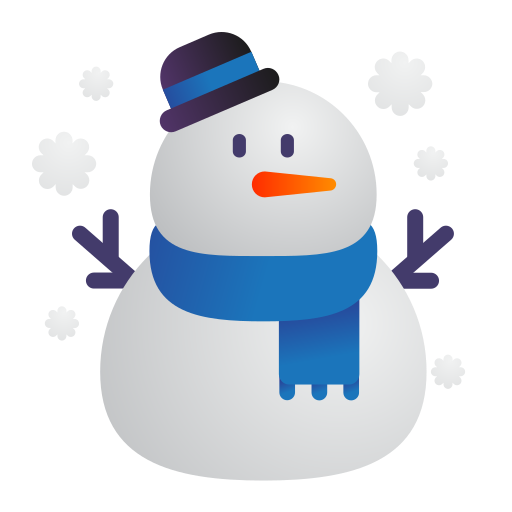 Muñeco De Nieve Con Nieve Muñeco De Nieve Con Nieve