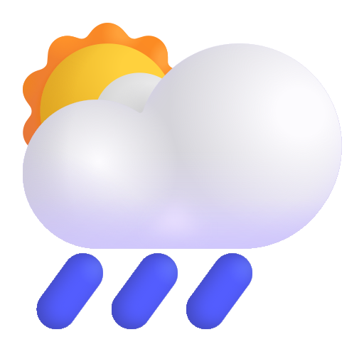Sol Detrás De Una Nube Con Lluvia Sol Detrás De Una Nube Con Lluvia