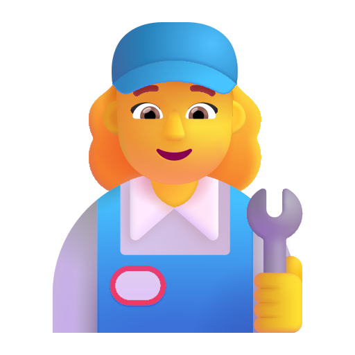 Profesional De La Mecánica Mujer Profesional De La Mecánica Mujer