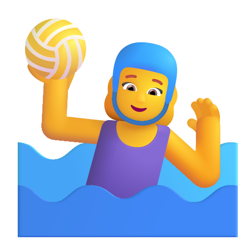 Mujer Jugando Al Waterpolo Mujer Jugando Al Waterpolo