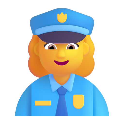 Agente De Policía Mujer Agente De Policía Mujer
