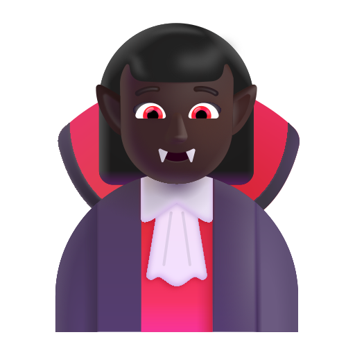 Vampiresa: Tono de Piel Oscuro Vampiresa: Tono de Piel Oscuro