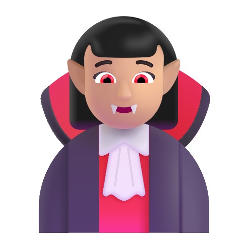 Vampiresa: Tono de Piel Claro Medio Vampiresa: Tono de Piel Claro Medio