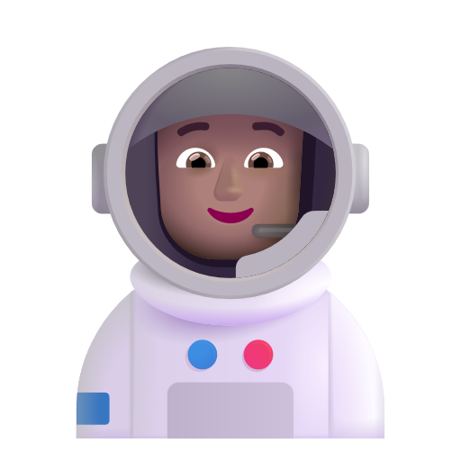 Astronaute: Peau Moyenne