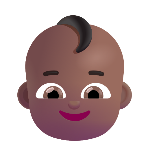 Bébé: Peau Moyennement Foncée