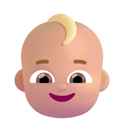 Bébé: Peau Moyennement Claire
