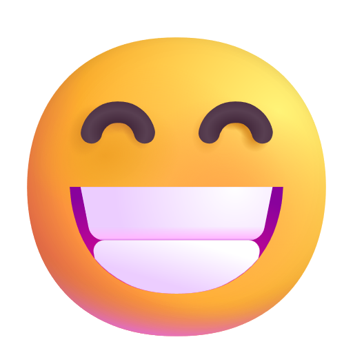 Visage Souriant Aux Yeux Rieurs