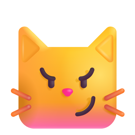 Chat Avec Sourire En Coin